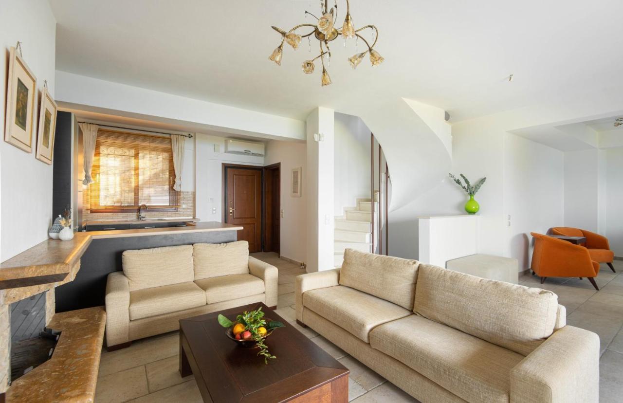 Seagrove, Beachfront Villa In Possidi #Feelslikehome Skála Foúrkas Zewnętrze zdjęcie